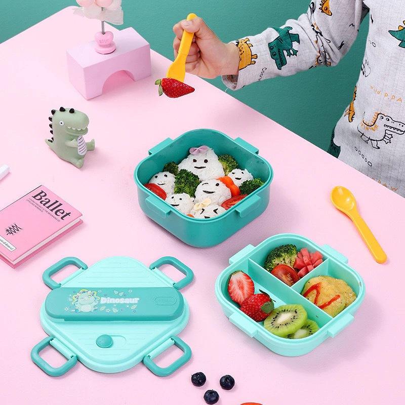 Cute Cartoon Kids Bento Lunch  - Kids.Outdoor Utensils 评论和价格