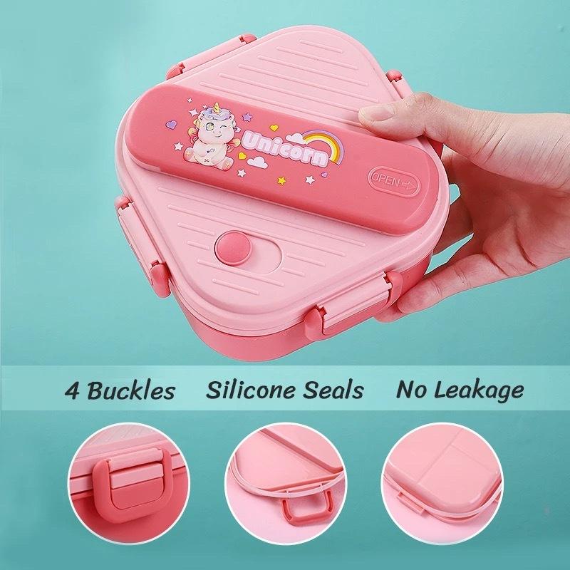 Cute Cartoon Kids Bento Lunch  - Kids.Outdoor Utensils 评论和价格